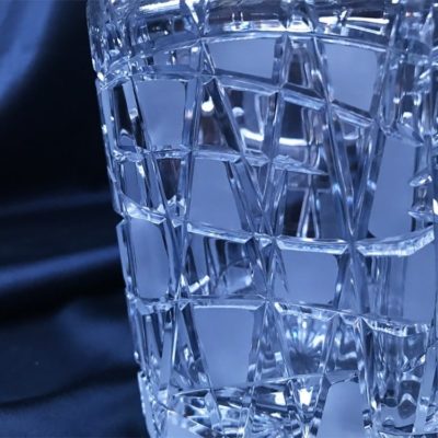 Krištáľová brúsená whisky fľaša 800 ml