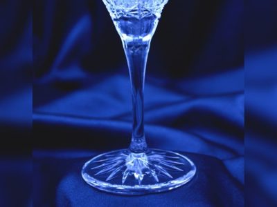 Krištálové brúsené poháre 60 ml set 6 kusov