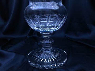 Krištáľová brúsená váza 37 cm