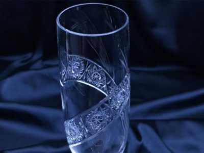 Krištálové brúsené poháre 180 ml set 6 kusov