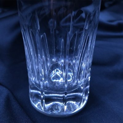 Krištálové brúsené poháre 380 ml set 6 kusov