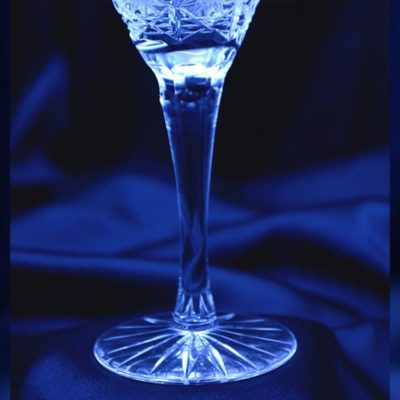 Krištálové brúsené poháre 70 ml set 6 kusov