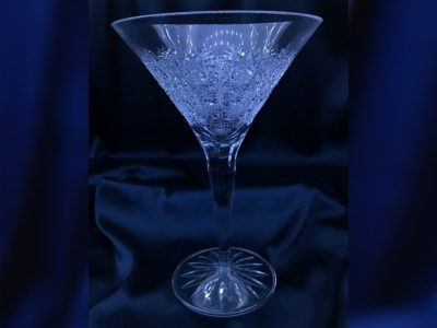 Krištálové brúsené poháre 250 ml set 6 kusov