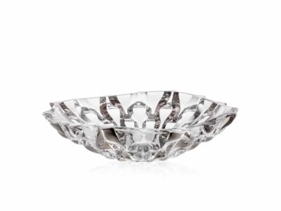 Krištálová miska Samboa platinum 30,5 cm