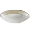 Misa BURA biela perla / platinová linka 28x14 cm