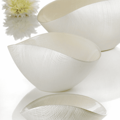 Misa BURA biela perla 20x12 cm