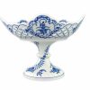 Cibulák – Misa 5-hr. 24 cm na ozdobnej nohe 24 cm – originál cibuľový porcelán 1. akosť