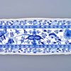 Cibulák – Podnos 4-hranný 45×16 cm – originál cibuľový porcelán I. akosť