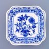 Cibulák – Misa šalátová 4-hranná vysoká 15 cm – originálny cibuľový porcelán I. akosť