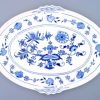Cibulák – Podnos oválny 42 x 31 cm – originál cibuľový porcelán 1. akosť