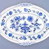Cibulák – Podnos oválny 39 x 27 cm – originál cibuľový porcelán 1. akosť