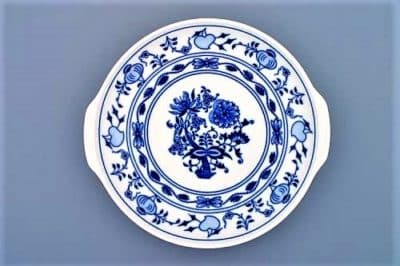 Cibulák – Tanier s ušami 24,6 cm – originál cibuľový porcelán 1. akosť