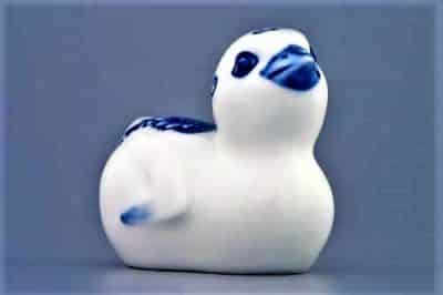 Cibulák – Kuriatko 8 cm – originál cibuľový porcelán 1. akosť