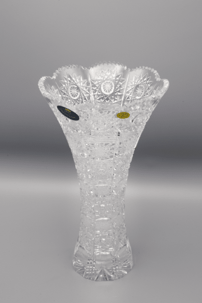 Cut crystal vase ÚSVIT 25 cm - Image 2
