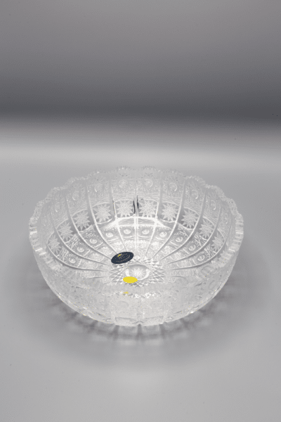 Cut crystal bowl ÚSVIT 21.5 cm - Image 2