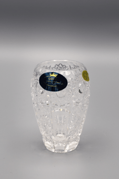 Cut crystal vase ÚSVIT 8 cm - Image 2