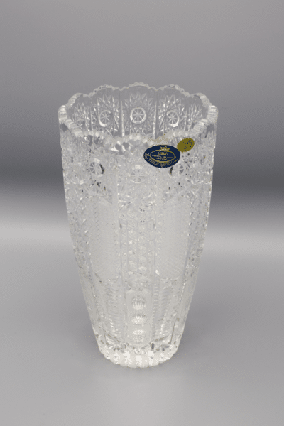 Cut crystal vase ÚSVIT 21 cm - Image 2