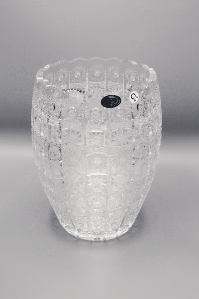 Cut crystal vase ÚSVIT 26 cm - Image 2