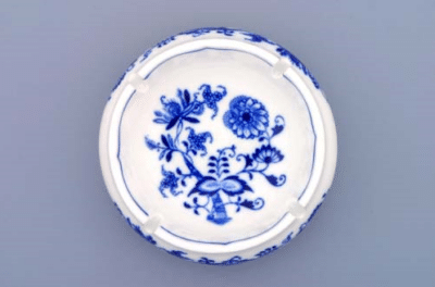 Cibulák – Popolník okrúhly 13 cm – originál cibuľový porcelán 1. akosť