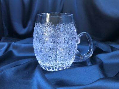 Krištálové brúsené poháre 600 ml set 6 kusov