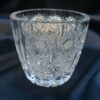 Krištálová brúsená cukornička 10 cm
