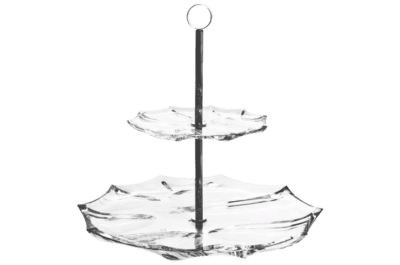 Miska Calyp two tier plate 33 cm