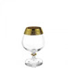Ange gold glass for brandy/cognac 400 ml set of 6 pieces